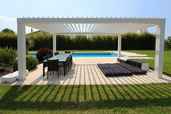 Vente de pergola en alu de la marque Marquises fabriqué en France Aix-En-Provence